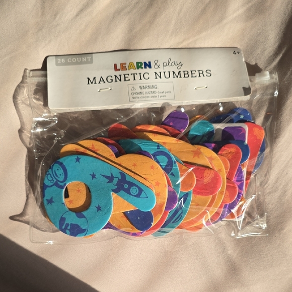 Magnetic Numbers Set - Multicolor - Picture 1 of 2
